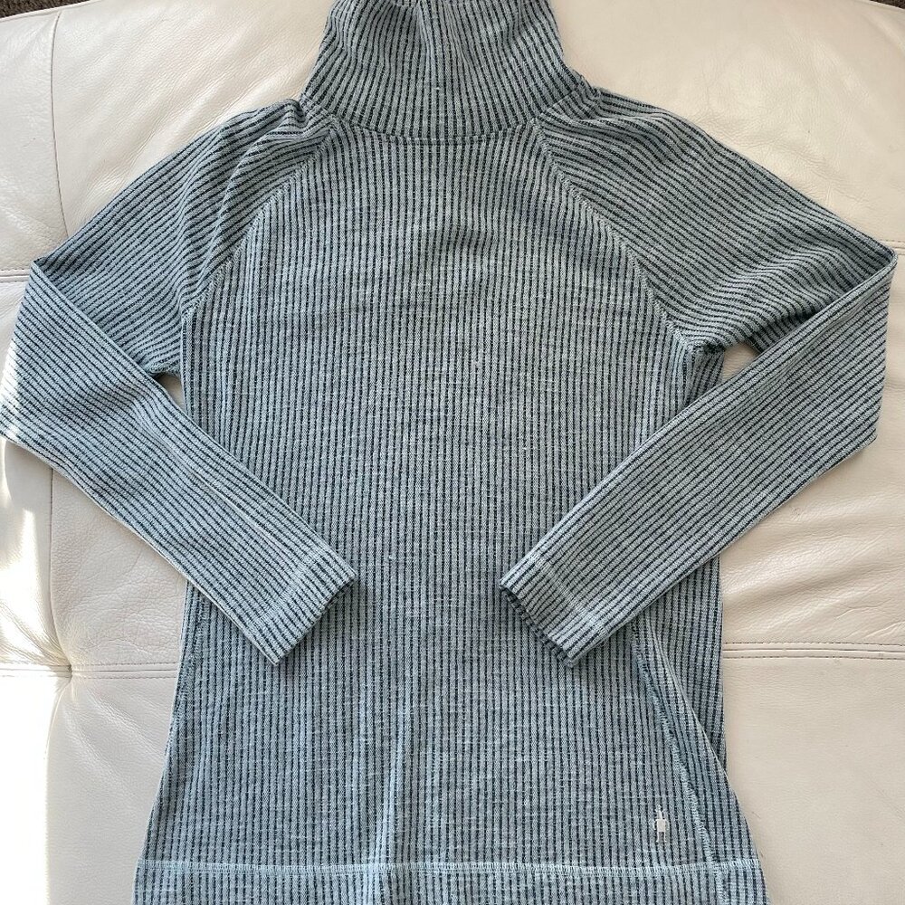 Smartwool Women's Thermal Merino Wool Rib Turtleneck Sweater (Slim Fit)